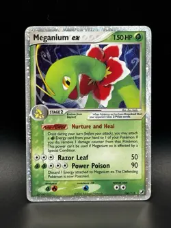 Meganium ex 106/115 Unseen Forces Holo Rare Pokemon TCG Vintage MP/HP - Image 1