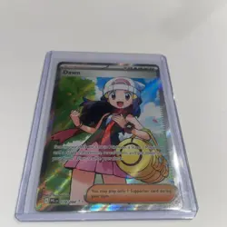 DAWN FULL ART TRAINER HOLO POKEMON PHANTASMAL FLAMES NM PACK FRESH 118/94 - Image 3