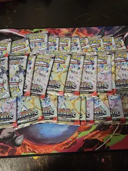 Pokemon TCG: Prismatic Evolutions Booster Packs Lot Of 32x New Factory Sealed - Image 1