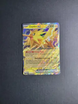 Zapdos Ex 145/165 Pokemon TCG S&V 151 Double Rare Holo NM - Image 2