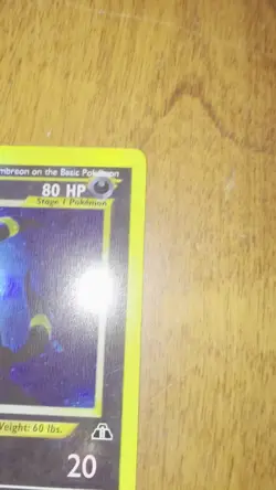 Umbreon Neo Discovery 1st Edition 13/75 Holo Pokemon Card 2001 - Image 2