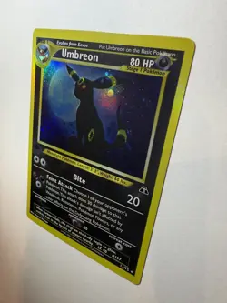 Umbreon Neo Discovery 1st Edition 13/75 Holo Pokemon Card 2001 - Image 3