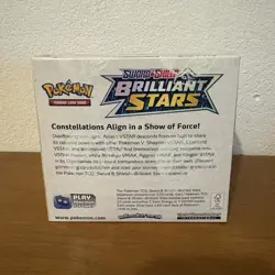 Pokemon TCG Sword & Shield Brilliant Stars Booster Box Factory Sealed 36 Packs - Image 2
