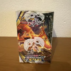 Pokemon TCG Sword & Shield Brilliant Stars Booster Box Factory Sealed 36 Packs - Image 4