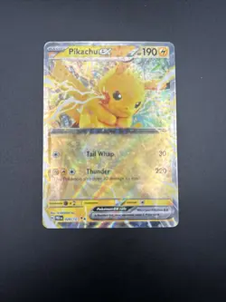 Pokemon TCG - Pikachu ex 28/131 - Prismatic Evolutions - Ultra Rare - Image 3