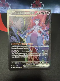 Team Rocket's Mewtwo EX 231/182 Sv10: Destined Rivals SIR - Near Mint Pokemon - Image 1