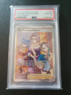 Pokemon TCG Miss Fortune Sisters 194/196 Lost Origin GEM Mint PSA 10 - Image 1
