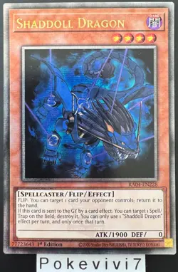 Carte YU-GI-OH! SHADDOLL DRAGON RA04-EN228 QCSR NEUF - Image 1