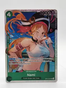Nami OP14-031 (SR) The Azure Sea’s Seven One Piece TCG English - Image 1