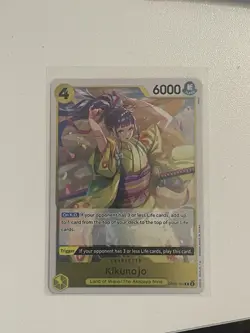 Kikunojo OP06-104 Foil Rare Wings Of The Captain One Piece TCG NM - Image 1
