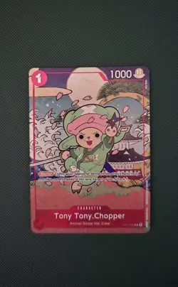 Tony Tony Chopper (English Version 1st Anniversary Set) St01-006 One Piece... - Image 1