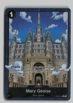 One Piece Mary Geoise (Alt Art) OP05-097 Premium Booster The Best Vol. 2 Foil - Image 1