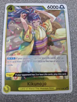One Piece Trading Card L183 - Kikunojo OP06-104 - Image 1
