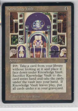 Knowledge Vault Legends Regular - ACTUAL CARD - US SELLER - Image 1