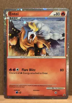 Entei Black Star Promo HGSS20 Holo LP - ungraded Pokemon Card - Image 1