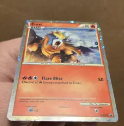 Entei Black Star Promo HGSS20 Holo LP - ungraded Pokemon Card - Image 2
