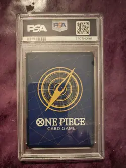 Card One Piece TCG Promo Monkey D Luffy P-043 weekly Shonen Jump PSA 10 - Image 2