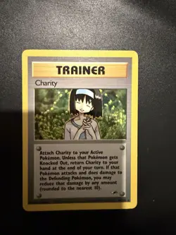 Pokemon TCG Charity Gym Heroes Trainer Unlimited Rare Card 99/132 1999-2000 WOTC - Image 1
