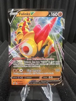 Falinks V 110/192 Swsh02 - Rebel Clash Holo - Pokemon card NM - Image 1