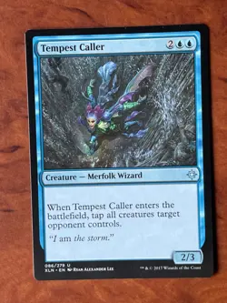 Tempest Caller MTG Magic the Gathering Card LP Lightly Played XLN - Image 1
