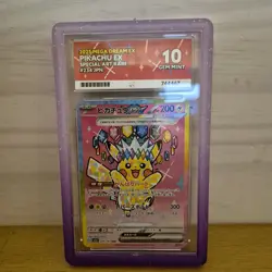 Pikachu EX 234/193 Pokemon Mega Dream EX Japanese SAR Pokemon Card Grade ACE 10 - Image 1