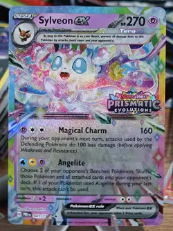Pokemon TCG Sylveon EX RC21/RC32 Radiant Holo Ultra Rare Card Super Nice - Image 2
