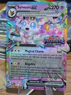 Pokemon TCG Sylveon EX RC21/RC32 Radiant Holo Ultra Rare Card Super Nice - Image 3