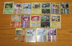 VINTAGE Pokemon card bundle x16 (holos reverse holo) 2007 20/130 30/130 80 82 64 - Image 3