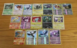 VINTAGE Pokemon card bundle x16 (holos reverse holo) 2007 20/130 30/130 80 82 64 - Image 4