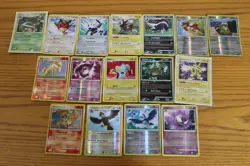 VINTAGE Pokemon card bundle x16 (holos reverse holo) 2007 20/130 30/130 80 82 64 - Image 5