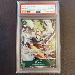2024 One Piece Monet Championship Promo Card PSA 10 OP05-036 - Image 5