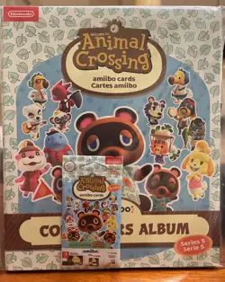 Nintendo Animal Crossing Amiibo Cards Series 5 Collectors Album BRAND NEW! - Image 1