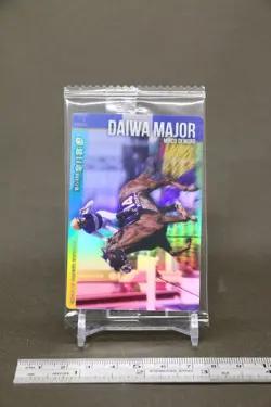 Daiwa Major Thoroughbred Horse Wafer Card Unopened BANDAI Japanese No.2-018 - Image 3