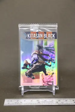 Kitasan Black Thoroughbred Horse Wafer Card Unopened BANDAI Japanese No.2-009 - Image 3