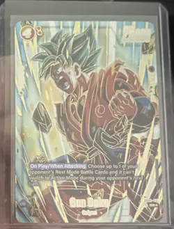 Son Goku FB02-119 1st Anniversary Promo Alternate Art Dragon Ball Card Fusion Wo - Image 1