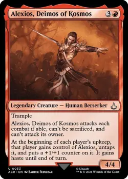 FOIL - Alexios, Deimos of Kosmos - Universes Beyond: Assassin's Creed (ACR) - Image 1