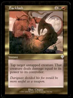 Backlash LP Light Play Invasion MTG [8355] - Image 1