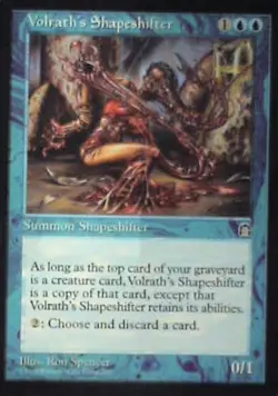 Volrath's Shapeshifter - Stronghold: #48, Magic: The Gathering Nm R187 - Image 1