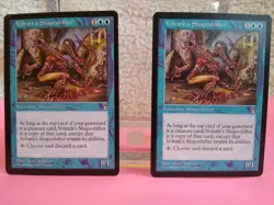 MTG Magic The Gathering Volrath's Shapeshifter 1998 Stronghold x2 NM/Very LP - Image 1