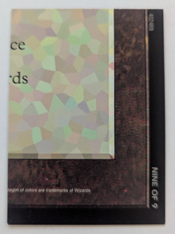 Magic Mtg Chaos Orb Puzzle Piece (Nine of 9) - Image 1