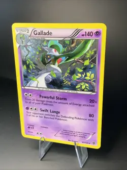 Pokemon Gallade Holo Plasma Storm 61/135 NMHolo Foil 2012 Fire TCG - Image 2