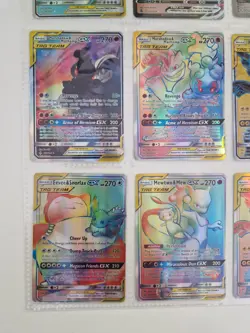 Pokemon GX/VMAX Tag Team Holo Bundle Mewtwo & Pikachu (PRXY Fan Display) - Image 4