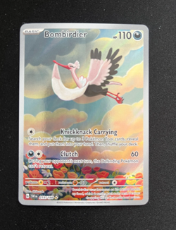 Bombirdier Illustration Rare 219/198 Scarlet & Violet Pokemon TCG - Image 1