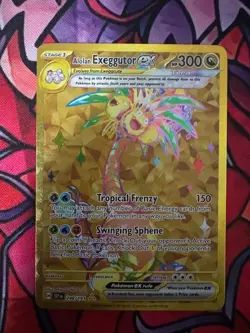 TCG Pokemon Alolan Exeggutor ex 248/191 Hyper Rare SV08: Surging Sparks NM-M - Image 1