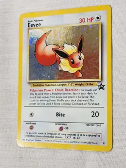 Played Eevee - Holofoil #11 Black Star Promo Pokemon TCG - Image 3