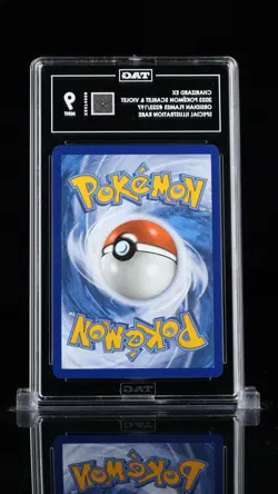 TAG 9 Charizard EX 2023 Pokemon Obsidian Flames #223/197 SIR - Image 2