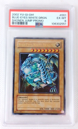 Legendary Power! Blue-Eyes White Dragon JMP-001 Shonen Jump Promo PSA 6 - Image 1