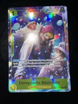 One Piece CCG Alternate Art Donquixote Rosinante OP12-108 Treasure Rare - Image 1