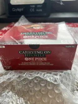 One Piece OP-13 Carrying on His Will Booster Box ENG Factory SEALED . Fast Ship - Image 1
