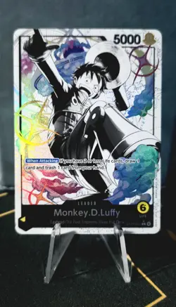 2026 One Piece CCG - Monkey.D.Luffy - ST29-001 Alt Art Leader Card English NM - Image 1
